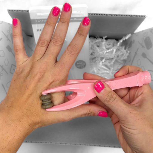 The Cookie Countess Finger & Wrist Massager- (pink)
