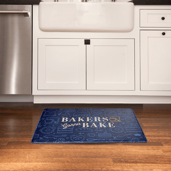 The Cookie Countess Kitchen Tool Baker's Anti-Fatigue Gel Kitchen Mat - Bakers Gonna Bake
