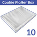The Cookie Countess Packaging 10 Boxes Cookie Box 16.5 x 12.5 x 1.5 'Cookie Platter'