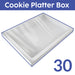 The Cookie Countess Packaging 30 Boxes Cookie Box 16.5 x 12.5 x 1.5 'Cookie Platter'