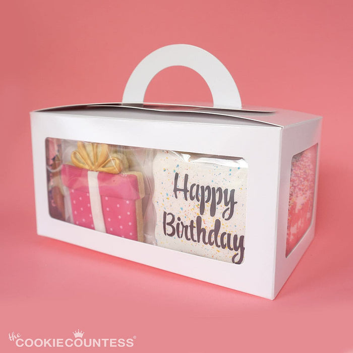 Clear Window Boxes for Displaying, Carrying Cookies TOP RATED — The Cookie  Countess
