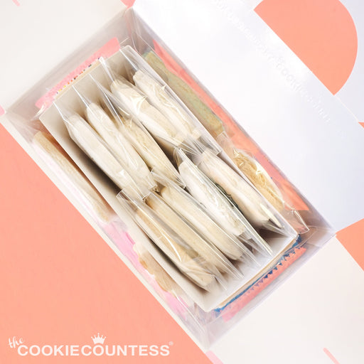 The Cookie Countess Packaging Clear Cookie Cube XL, 9 x 5 x 4.5"