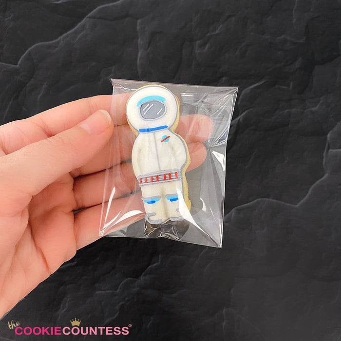 The Cookie Countess Packaging Clear Lip & Tape Bags 2 1/4 x 2 3/4" - pack of 100