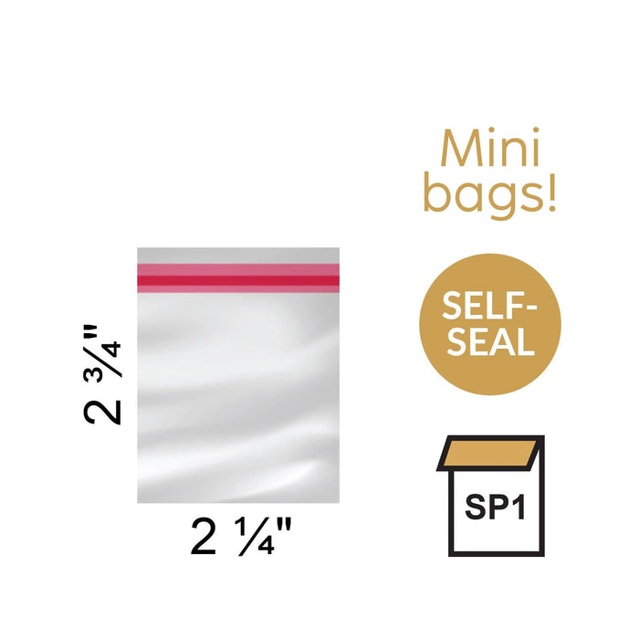 Self-Sealing Flat Bags