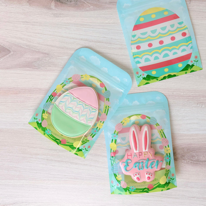 The Cookie Countess Packaging Easter Egg Cookie Bag