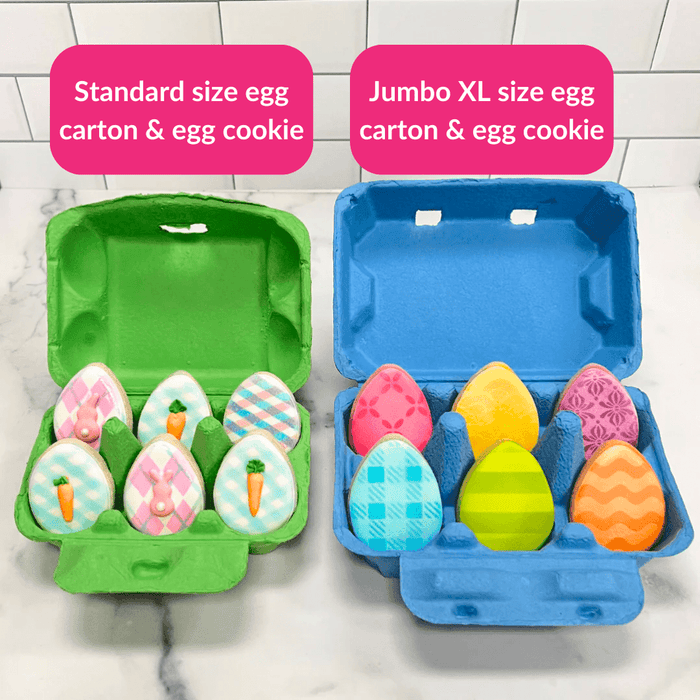 Cornucopia Duck Egg Cartons (8-Pack); Plastic Jumbo Egg Containers