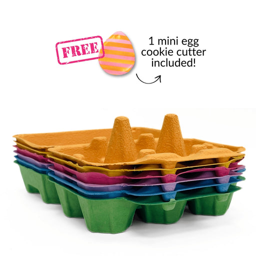 The Cookie Countess Packaging Egg Cartons Jumbo XL - Multicolor
