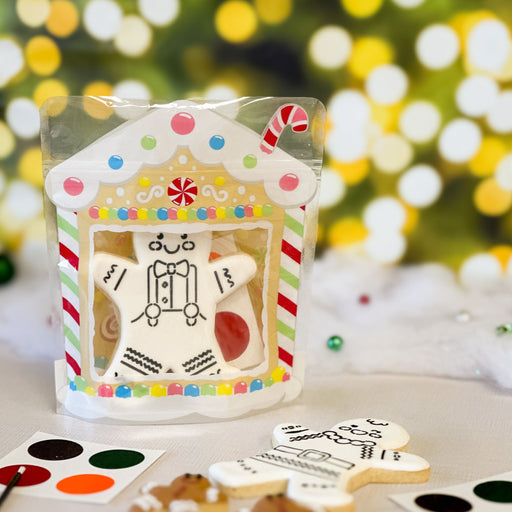The Cookie Countess Packaging Gingerbread House Cookie Bag