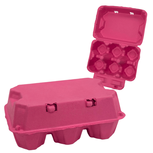The Cookie Countess Packaging New! Pink DUCK Egg Cartons- Bulk set of 75