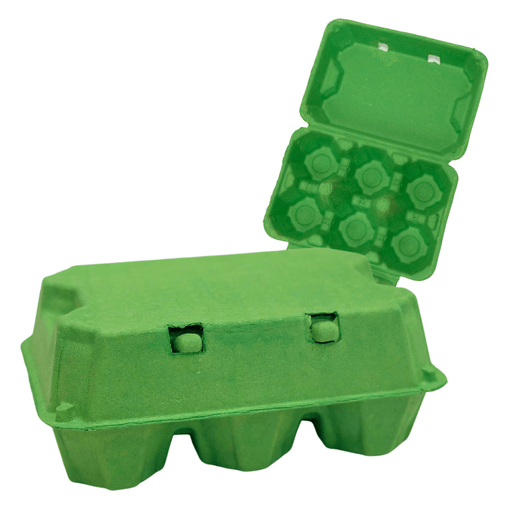 The Cookie Countess Packaging New! Spring Green DUCK egg Cartons- Bulk set of 75