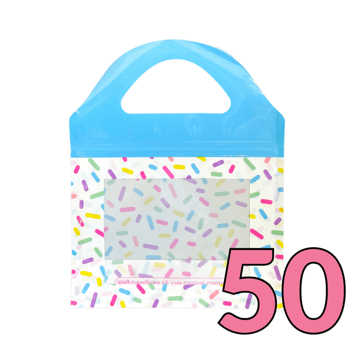 The Cookie Countess Packaging Pack of 50 Sprinkle Cookie Bag