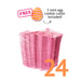 The Cookie Countess Packaging Set of 24 Mini Pink Egg Cartons