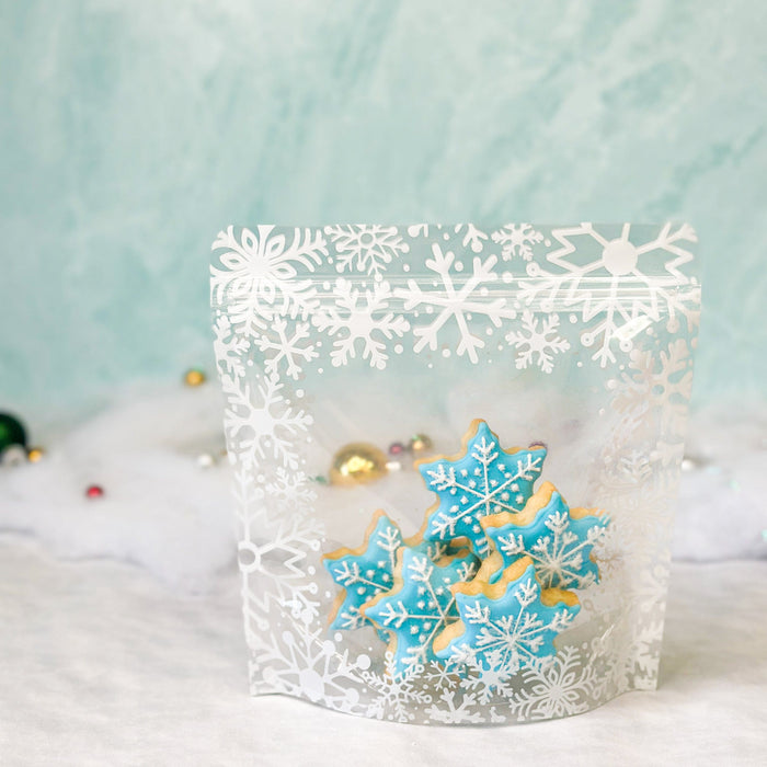 The Cookie Countess Packaging Snowflake Cookie Bag