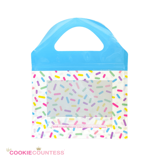 The Cookie Countess Packaging Sprinkle Cookie Bag