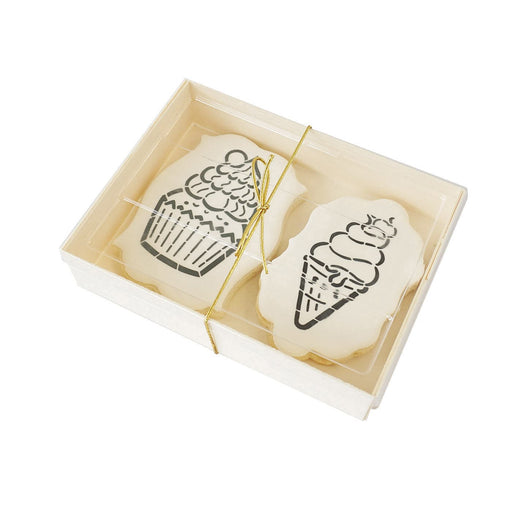 The Cookie Countess Packaging Wood Cookie Box 6.5 x 4.75 x 1.5"