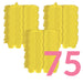 The Cookie Countess Packaging Yellow BULK option set of 75 - Jumbo XL Size Egg Cartons