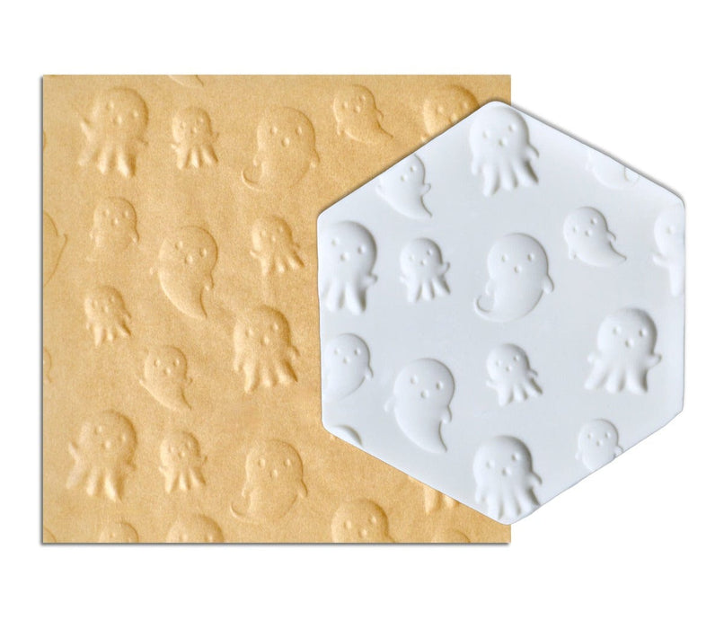 The Cookie Countess Parchment Paper Parchment Texture Sheets - Halloween Ghosts