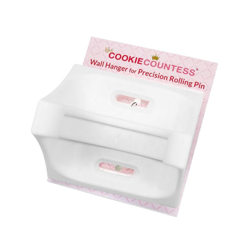 The Cookie Countess Precision Rolling Pin - Wall Mounted Hanger for 1/8" Pin - The Cookie Countess