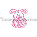 The Cookie Countess PYO Stencil Bunny and Egg PYO Stencil - Drawn by Krista