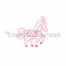 The Cookie Countess PYO Stencil Circus Horse PYO Stencil