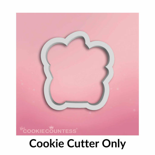 The Cookie Countess PYO Stencil Cookie Cutter Only Santa Penguin PYO Stencil