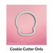 The Cookie Countess PYO Stencil Cookie Cutter Only Snow Globe Scene PYO