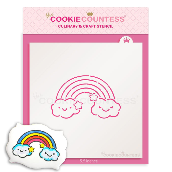The Cookie Countess PYO Stencil Default Rainbow PYO Stencil
