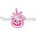 The Cookie Countess PYO Stencil Default Unicorn Pumpkin PYO Stencil - Drawn by Krista