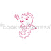 The Cookie Countess PYO Stencil Dragon PYO Stencil