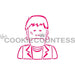 The Cookie Countess PYO Stencil Frankenstein's Monster LARGE PYO Stencil