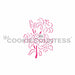 The Cookie Countess PYO Stencil Lilies PYO Stencil