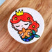 The Cookie Countess PYO Stencil Mermaid Princess PYO Stencil