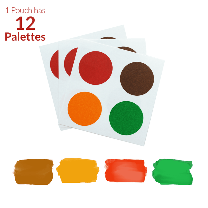 The Cookie Countess PYO Supplies PYO Paint Palettes - Christmas