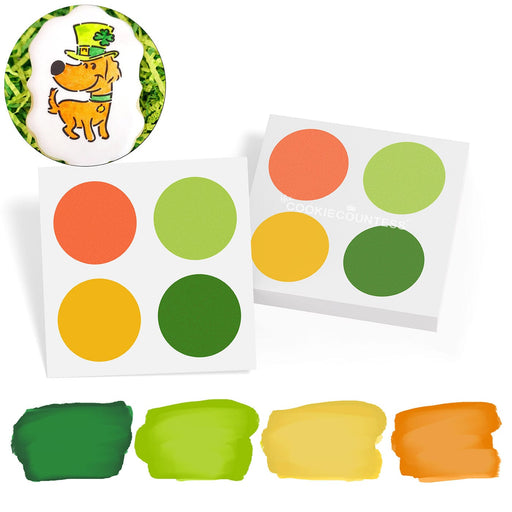 The Cookie Countess PYO Supplies PYO Paint Palettes - St Patrick's Day