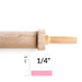 The Cookie Countess Rolling Pin The Cookie Countess Precision Rolling Pin - 1/4"
