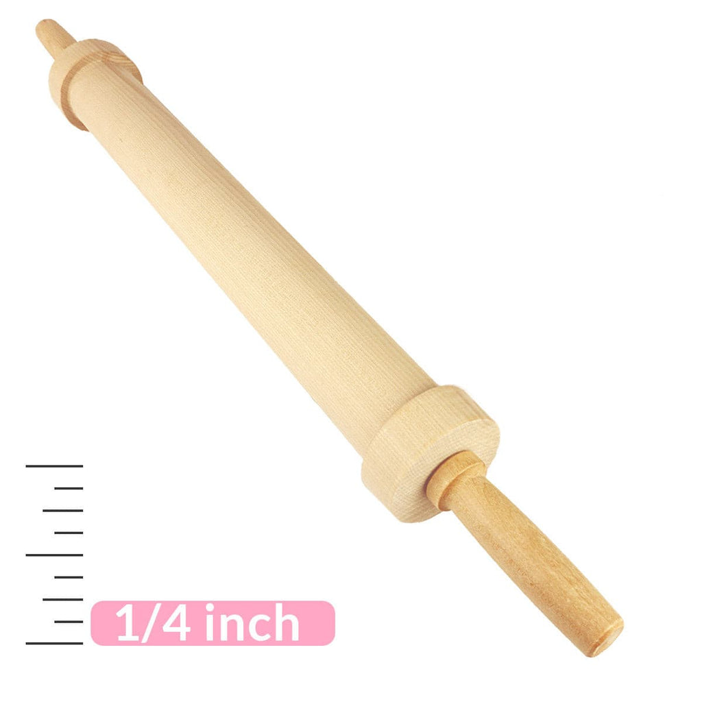 Perfect Cookie Rolling Pin 1/4 Fixed Depth – The Flour Box
