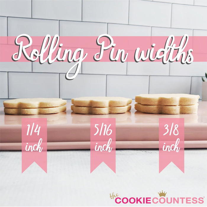 The Cookie Countess Precision Rolling Pin - 5/16