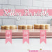 The Cookie Countess Rolling Pin The Cookie Countess Precision Rolling Pin - 5/16"