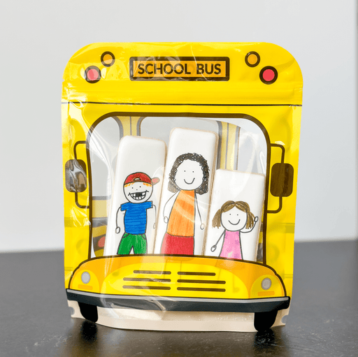 The Cookie Countess School Bus Cookie Bag