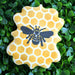 The Cookie Countess Stencil Bees 2 sizes Stencil