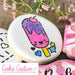 The Cookie Countess Stencil Cookie Couture Stencil- Cake Pop PYO