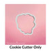 The Cookie Countess Stencil Cookie Cutter Only Be Mine with Heart Stencil