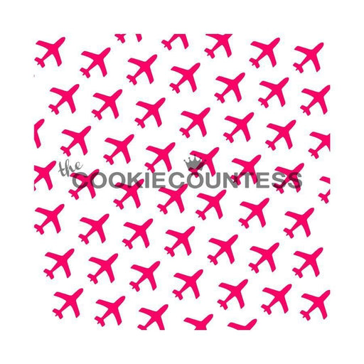 The Cookie Countess Stencil Default Airplanes Stencil