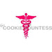The Cookie Countess Stencil Default Caduceus Medical Stencil