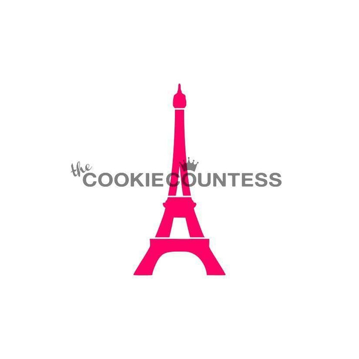 The Cookie Countess Stencil Default Eiffel Tower Stencil