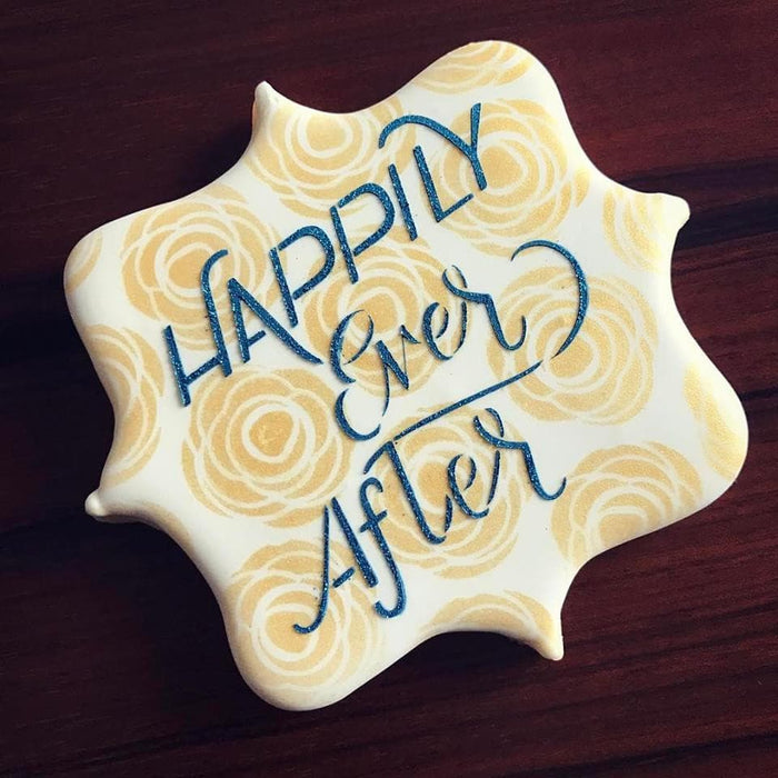 The Cookie Countess Stencil Default Happily Ever After Stencil