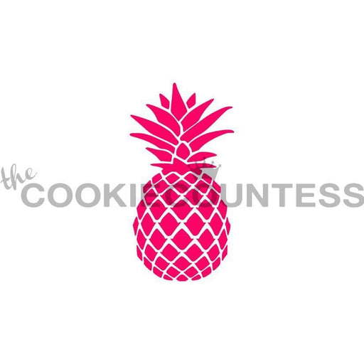 The Cookie Countess Stencil Default Pineapple Stencil