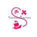The Cookie Countess Stencil Default Pirate Map Stencil