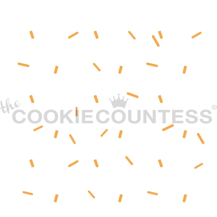 The Cookie Countess Stencil Default Popsicles 3 Piece Pattern Stencil