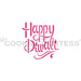 The Cookie Countess Stencil Happy Diwali Stencil by Celtae